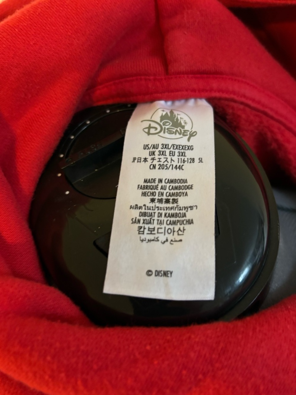Authentic Disney Mickey Mouse Hoodie - Picture 5 of 5
